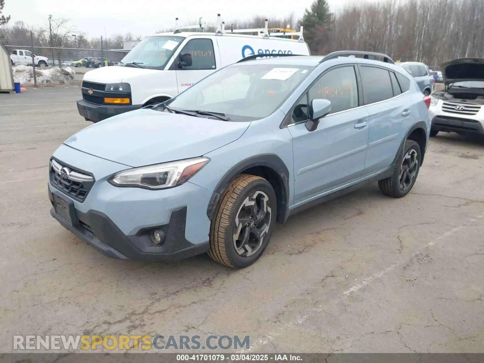 2 Photograph of a damaged car JF2GTHMC8MH667240 SUBARU CROSSTREK 2021