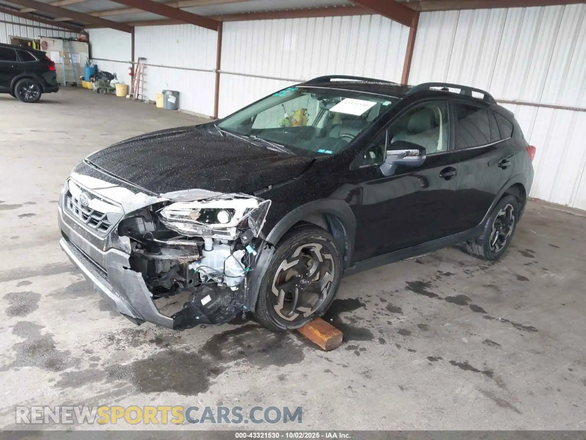 2 Photograph of a damaged car JF2GTHMC9M8222070 SUBARU CROSSTREK 2021