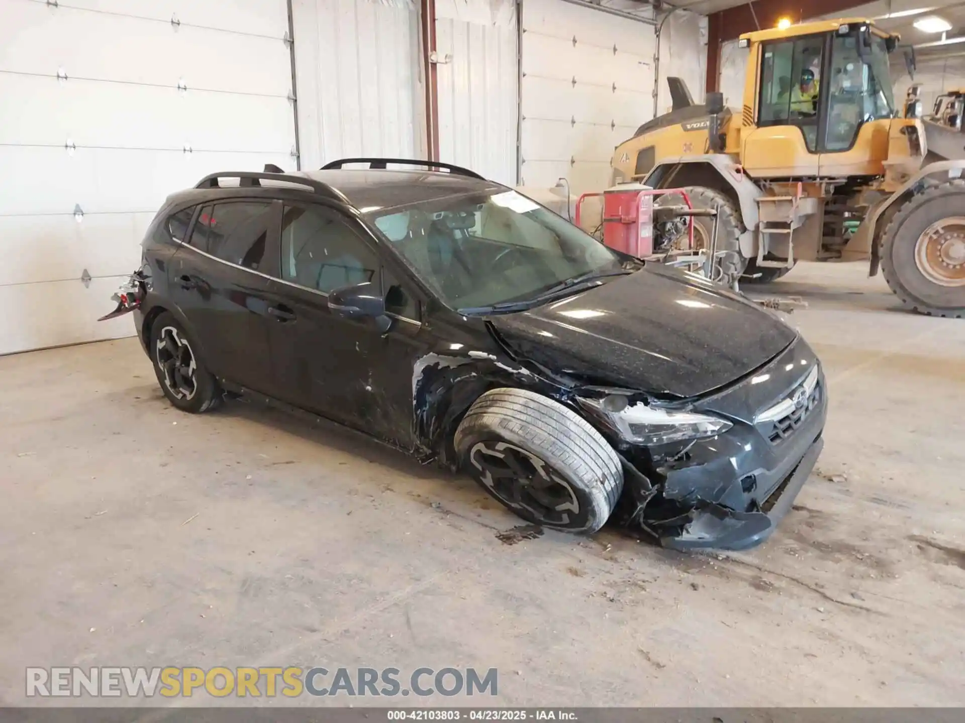 1 Photograph of a damaged car JF2GTHMC9M8231805 SUBARU CROSSTREK 2021