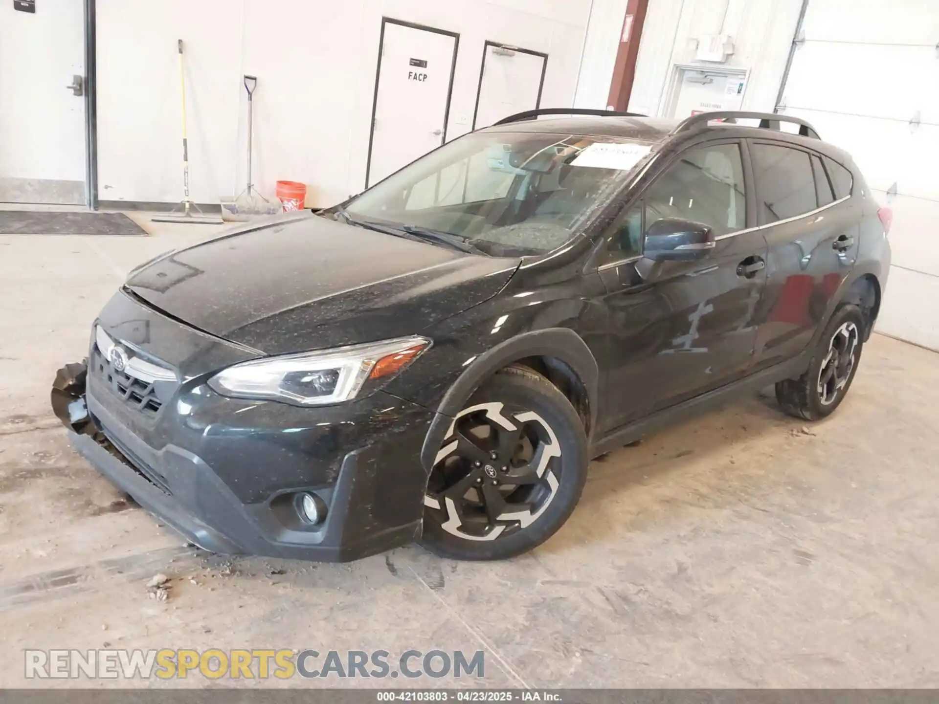 2 Photograph of a damaged car JF2GTHMC9M8231805 SUBARU CROSSTREK 2021