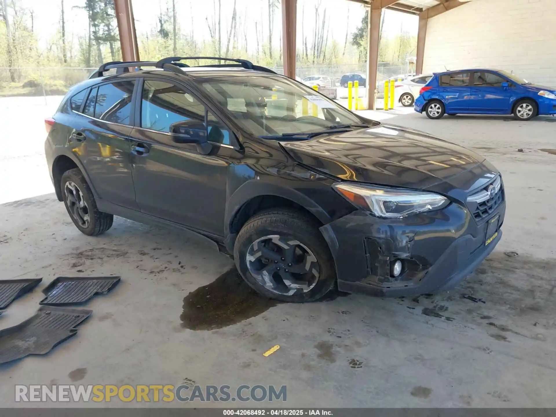 1 fotografías del automóvil dañado JF2GTHMC9M8335128 SUBARU CROSSTREK 2021
