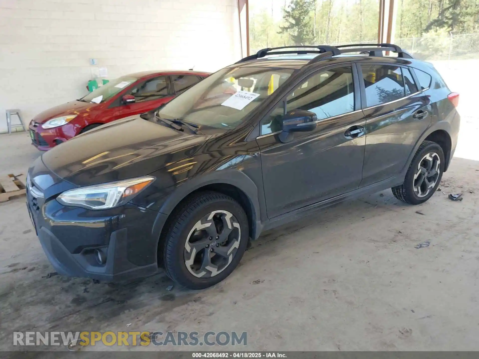 2 fotografías del automóvil dañado JF2GTHMC9M8335128 SUBARU CROSSTREK 2021