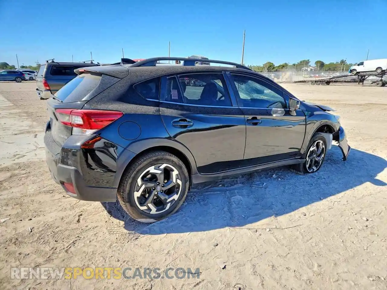 3 fotografías del automóvil dañado JF2GTHMC9M8376438 SUBARU CROSSTREK 2021