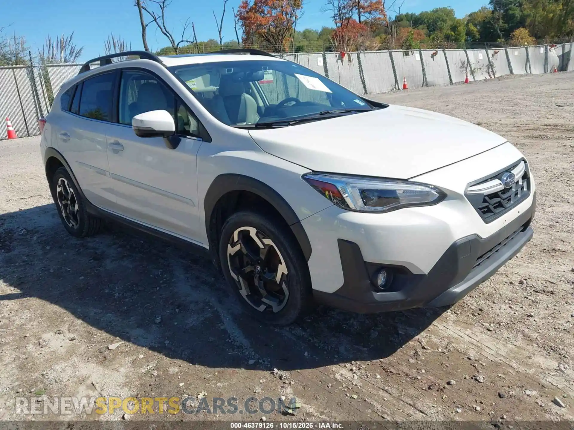 1 Photograph of a damaged car JF2GTHMC9M8383552 SUBARU CROSSTREK 2021