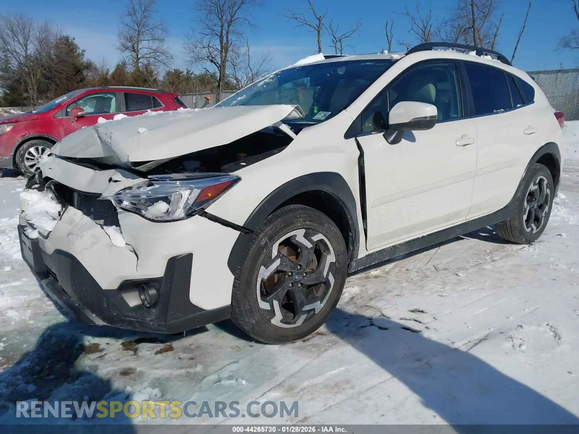2 fotografías del automóvil dañado JF2GTHMC9M8682670 SUBARU CROSSTREK 2021