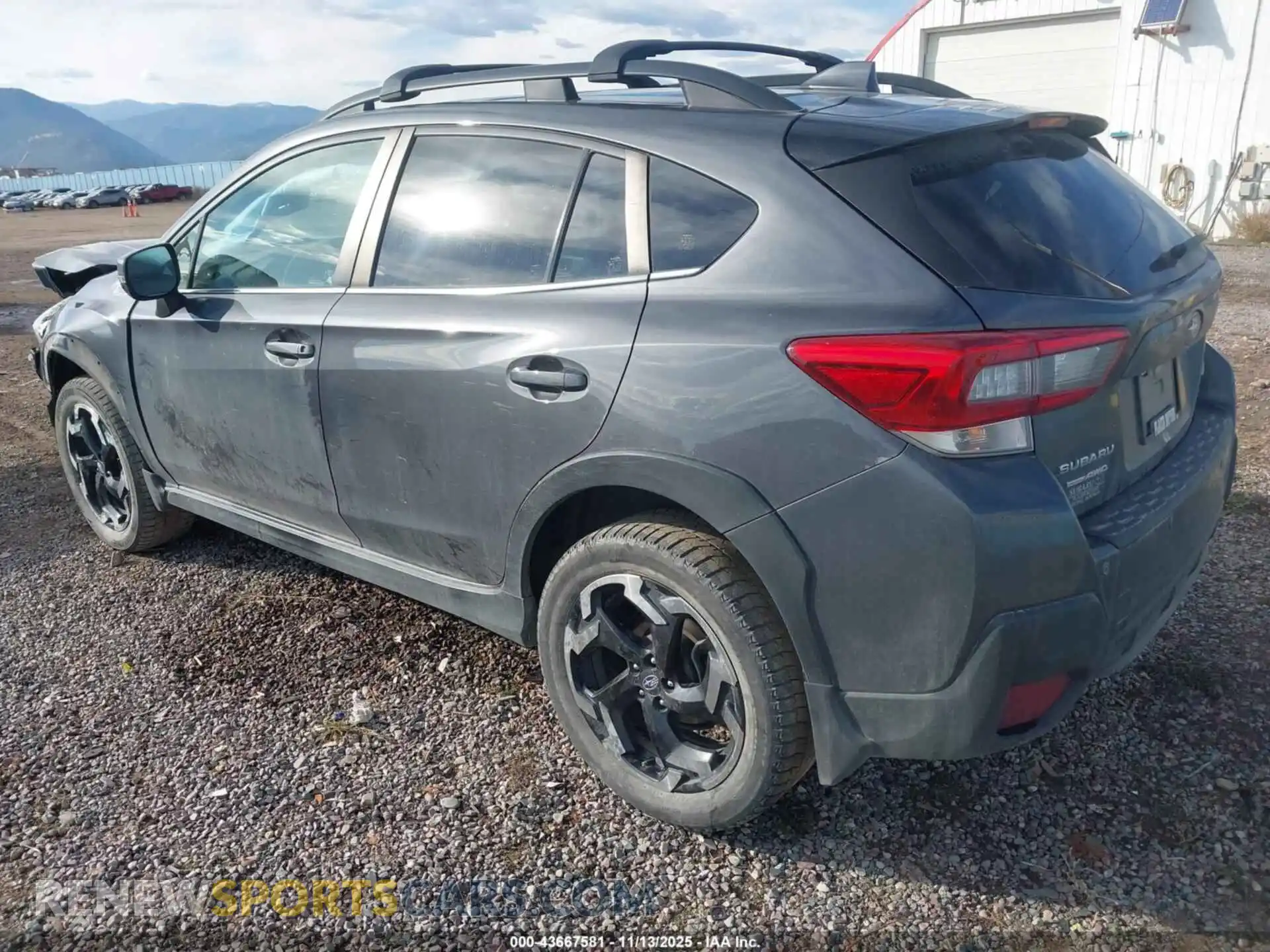 3 Photograph of a damaged car JF2GTHMC9MH386872 SUBARU CROSSTREK 2021
