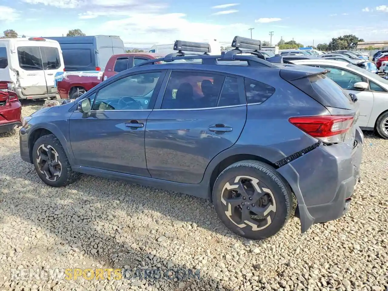 2 Photograph of a damaged car JF2GTHMC9MH657767 SUBARU CROSSTREK 2021