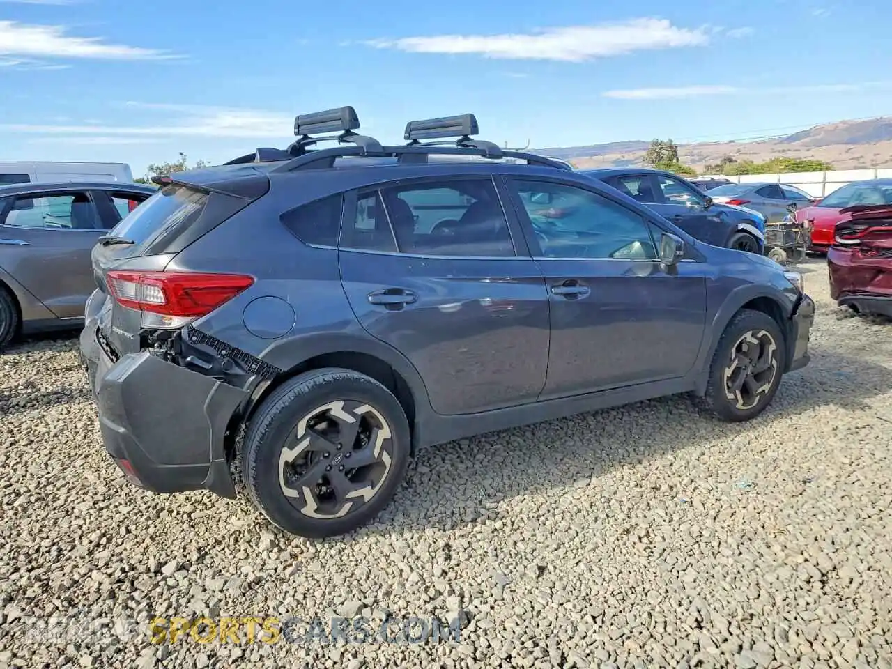 3 Photograph of a damaged car JF2GTHMC9MH657767 SUBARU CROSSTREK 2021