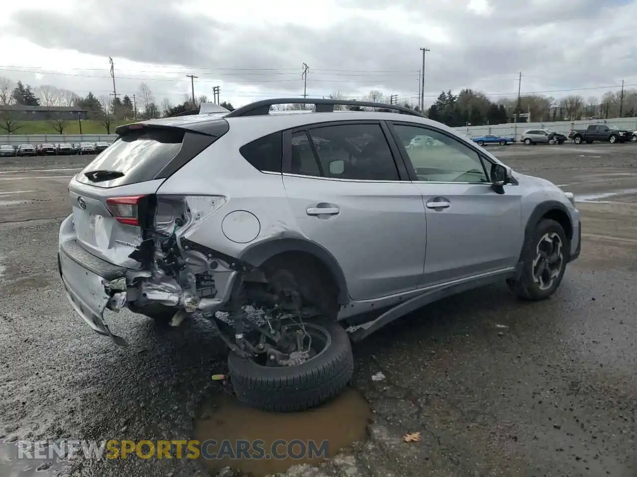 3 Фотография поврежденного автомобиля JF2GTHMCXM8327880 SUBARU CROSSTREK 2021