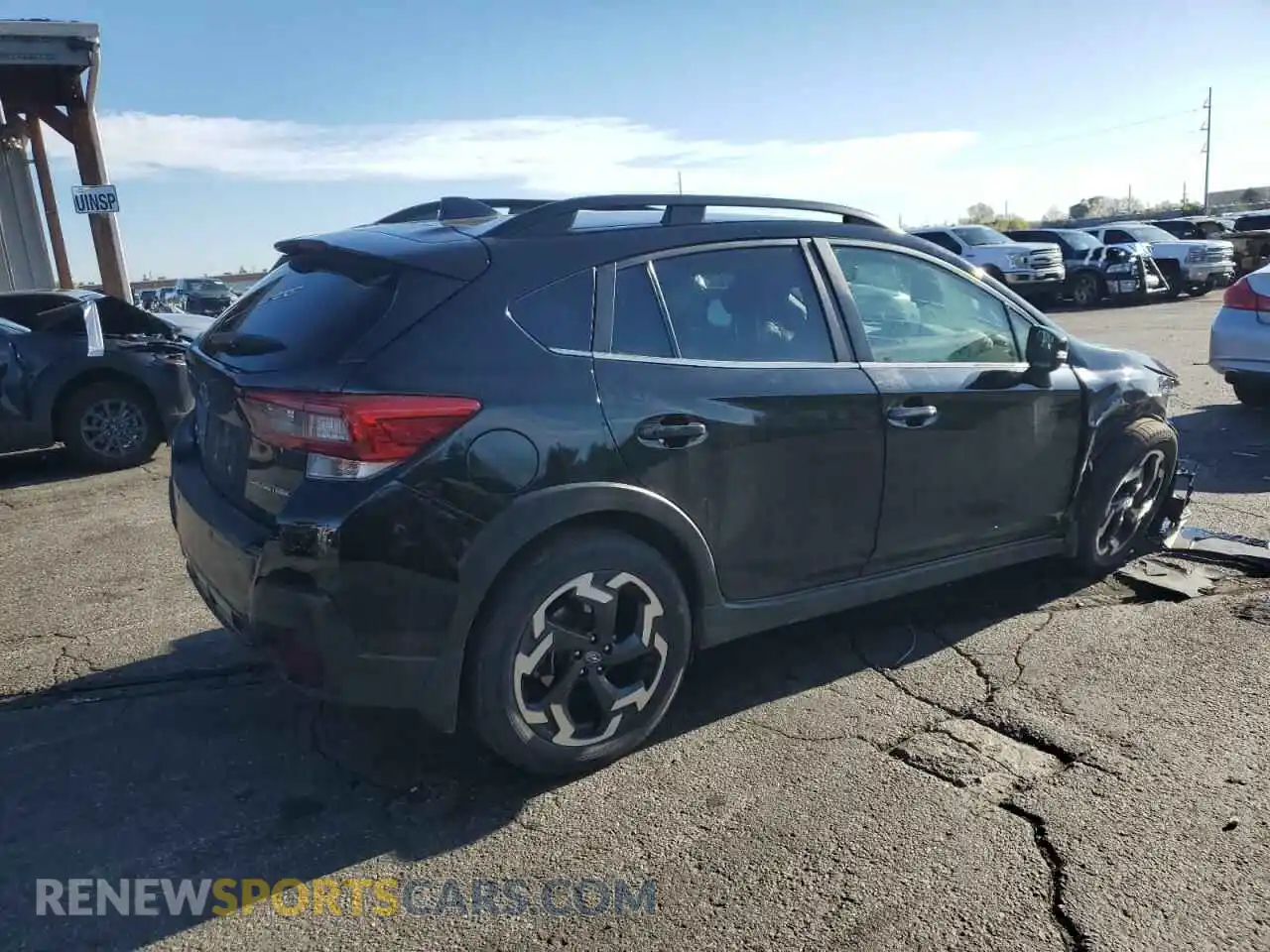 3 Photograph of a damaged car JF2GTHMCXM8680460 SUBARU CROSSTREK 2021