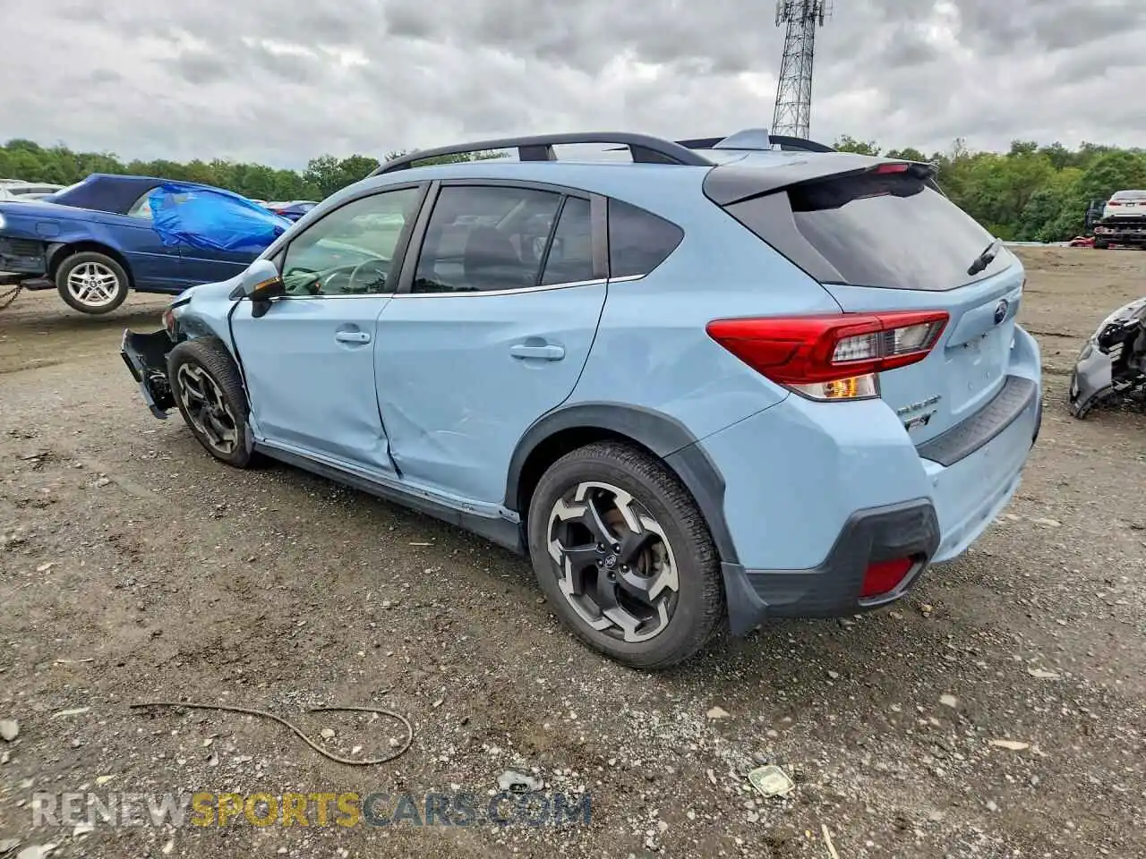 2 Photograph of a damaged car JF2GTHMCXMH227052 SUBARU CROSSTREK 2021