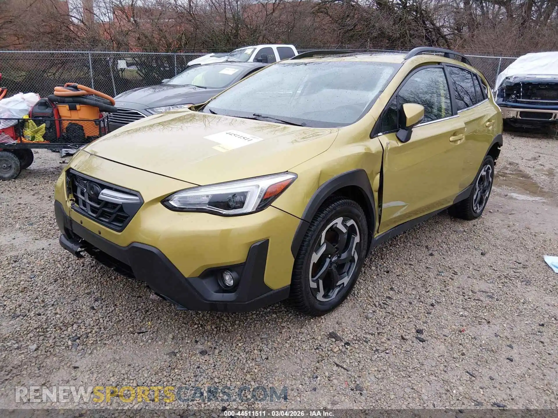 2 Photograph of a damaged car JF2GTHMCXMH244126 SUBARU CROSSTREK 2021