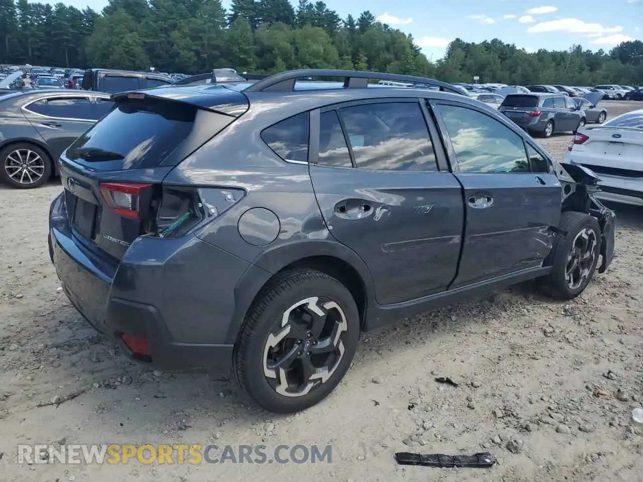 3 Photograph of a damaged car JF2GTHMCXMH367361 SUBARU CROSSTREK 2021