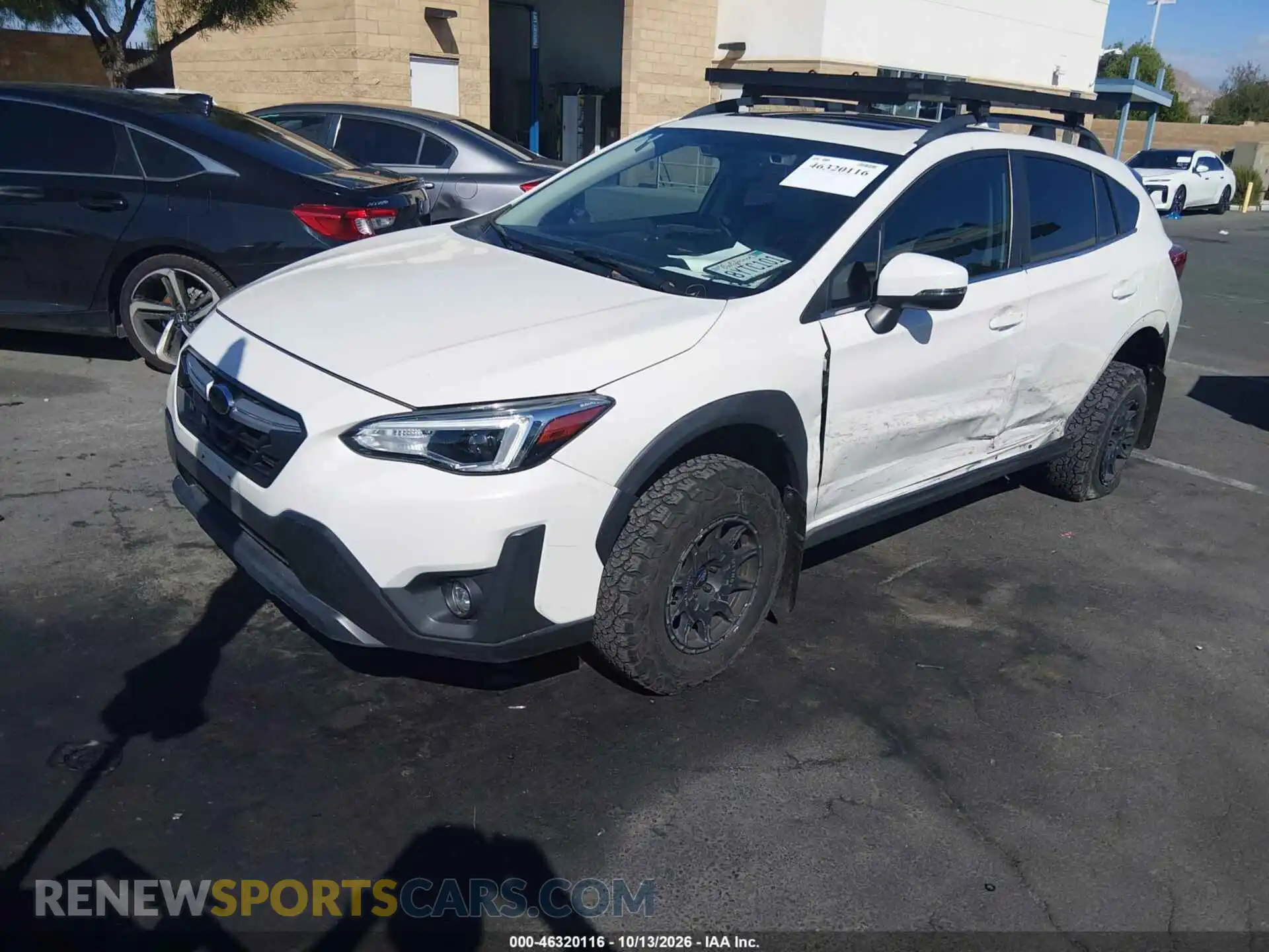 2 Photograph of a damaged car JF2GTHNC0M8217340 SUBARU CROSSTREK 2021