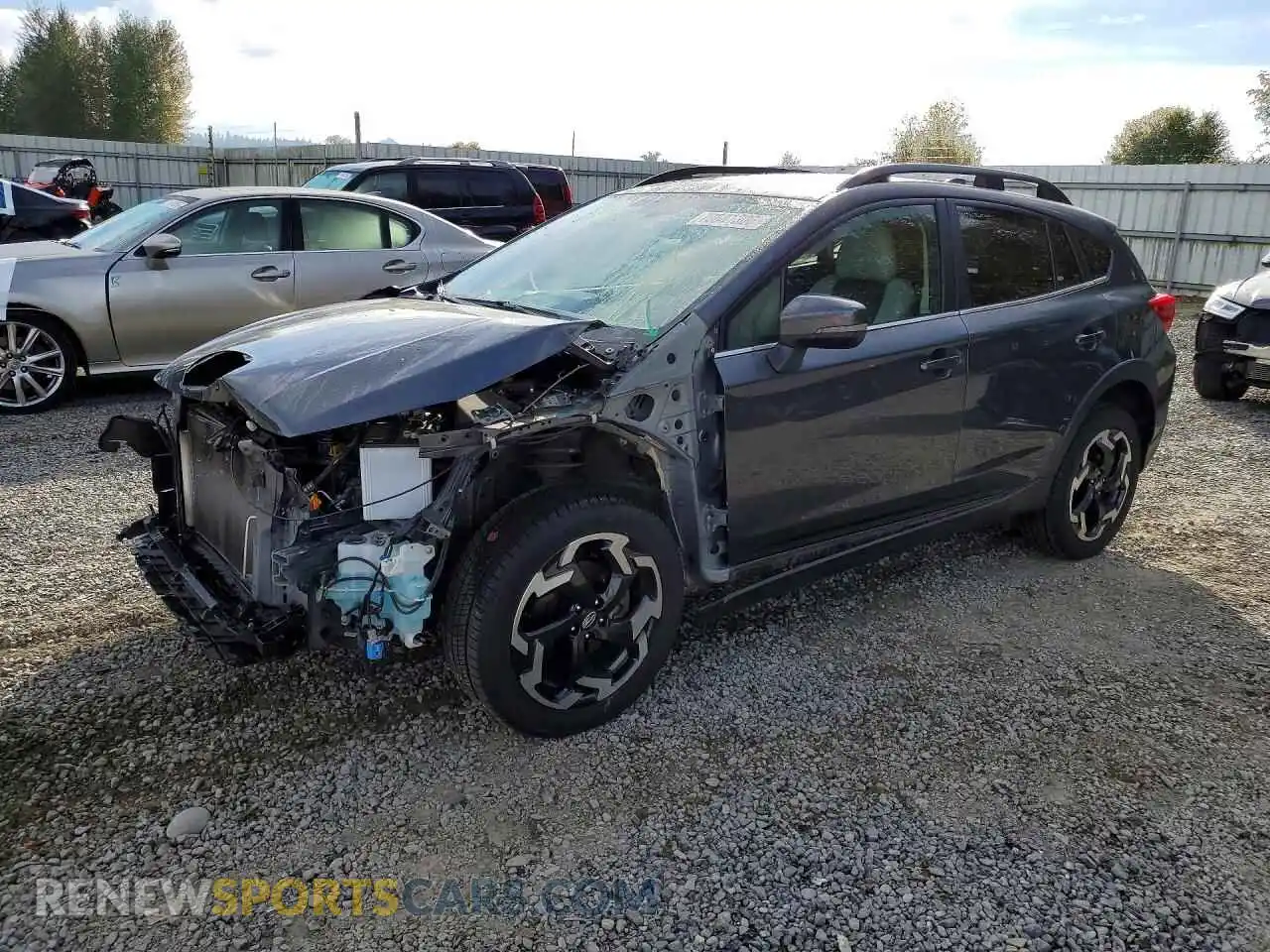 1 Фотография поврежденного автомобиля JF2GTHNC0MH235496 SUBARU CROSSTREK 2021