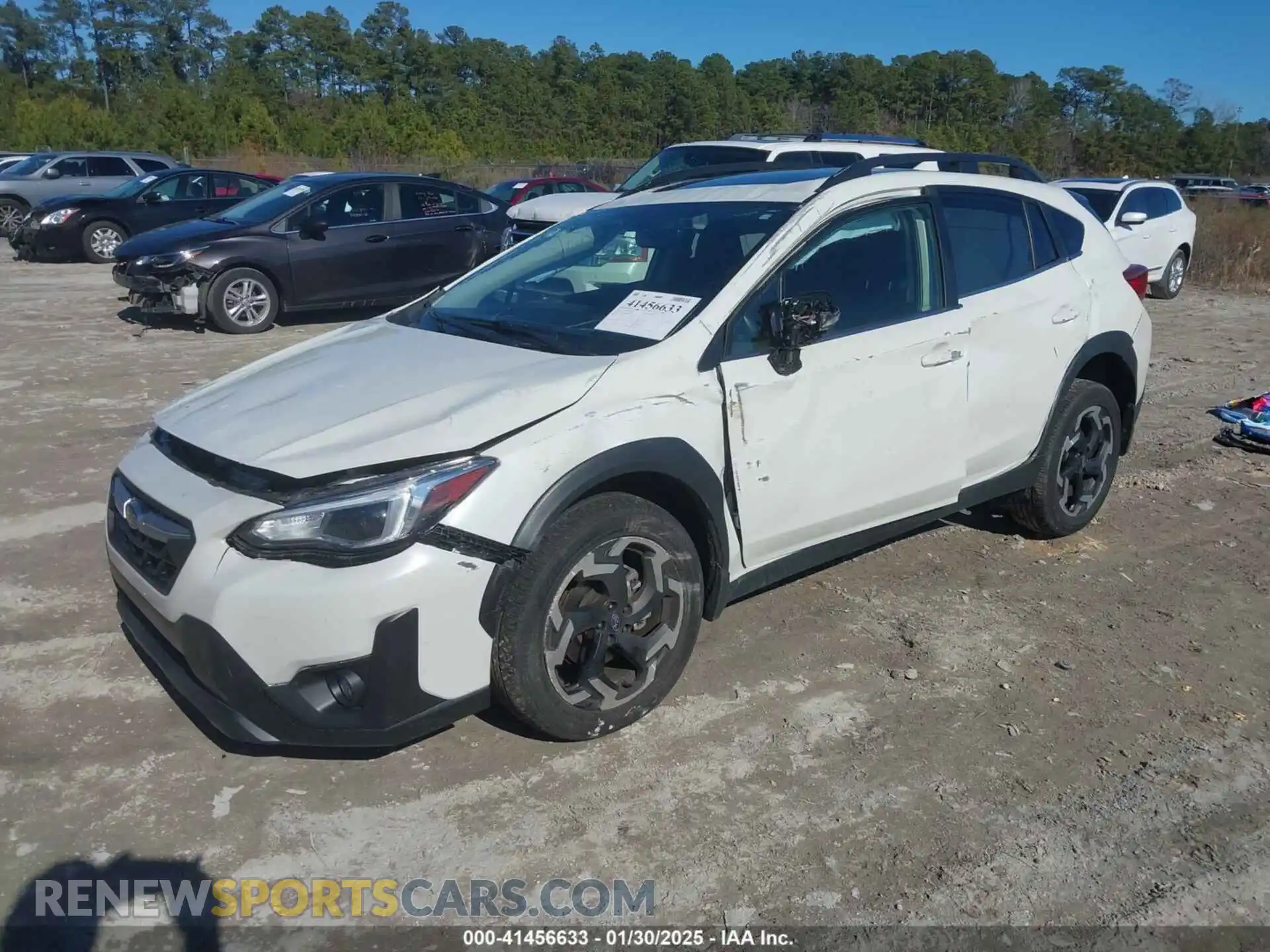 2 Photograph of a damaged car JF2GTHNC0MH304185 SUBARU CROSSTREK 2021