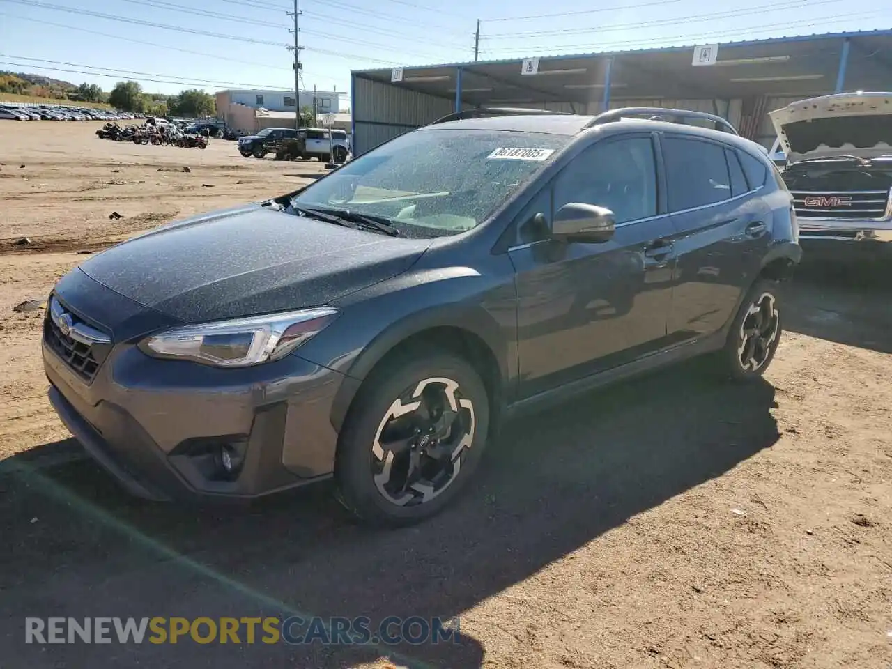 1 Photograph of a damaged car JF2GTHNC0MH682913 SUBARU CROSSTREK 2021