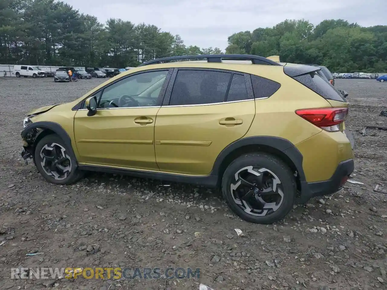 2 Photograph of a damaged car JF2GTHNC1MH280124 SUBARU CROSSTREK 2021