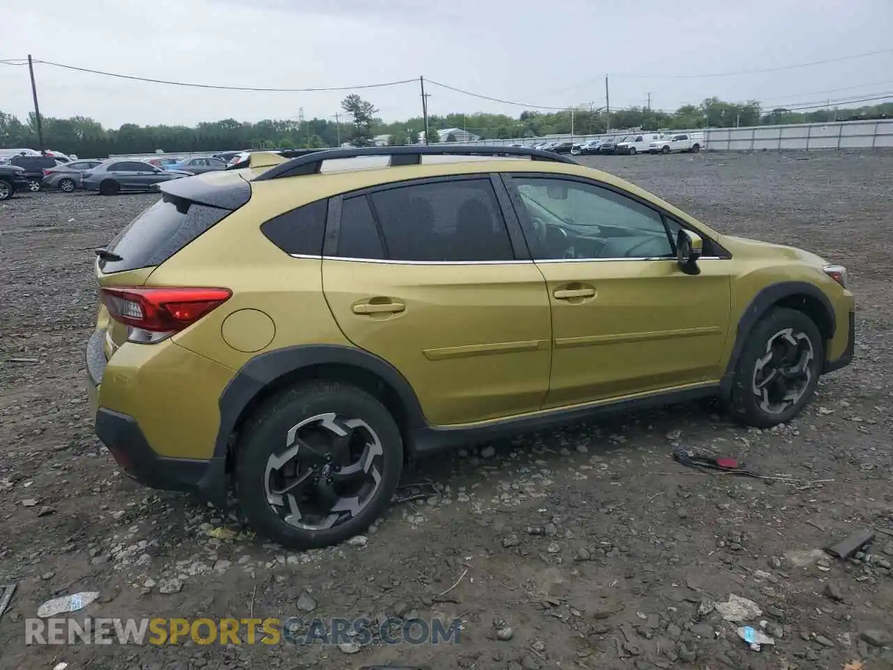 3 Photograph of a damaged car JF2GTHNC1MH280124 SUBARU CROSSTREK 2021