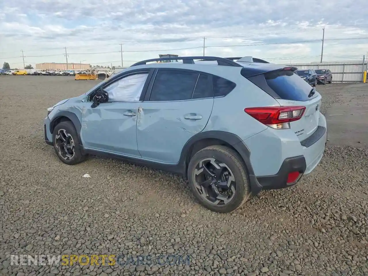 2 Photograph of a damaged car JF2GTHNC1MH370342 SUBARU CROSSTREK 2021