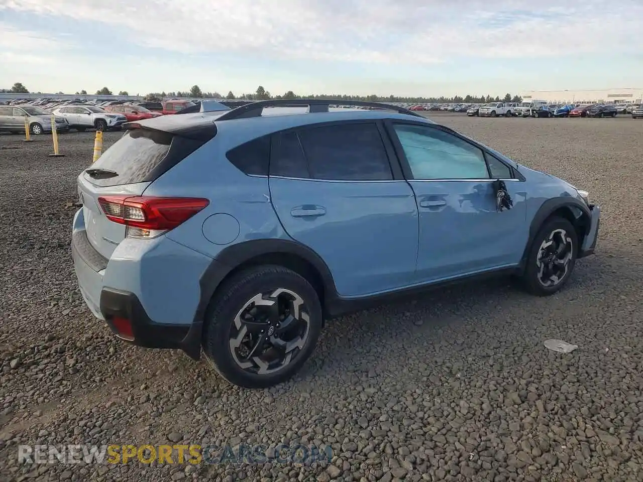 3 Photograph of a damaged car JF2GTHNC1MH370342 SUBARU CROSSTREK 2021