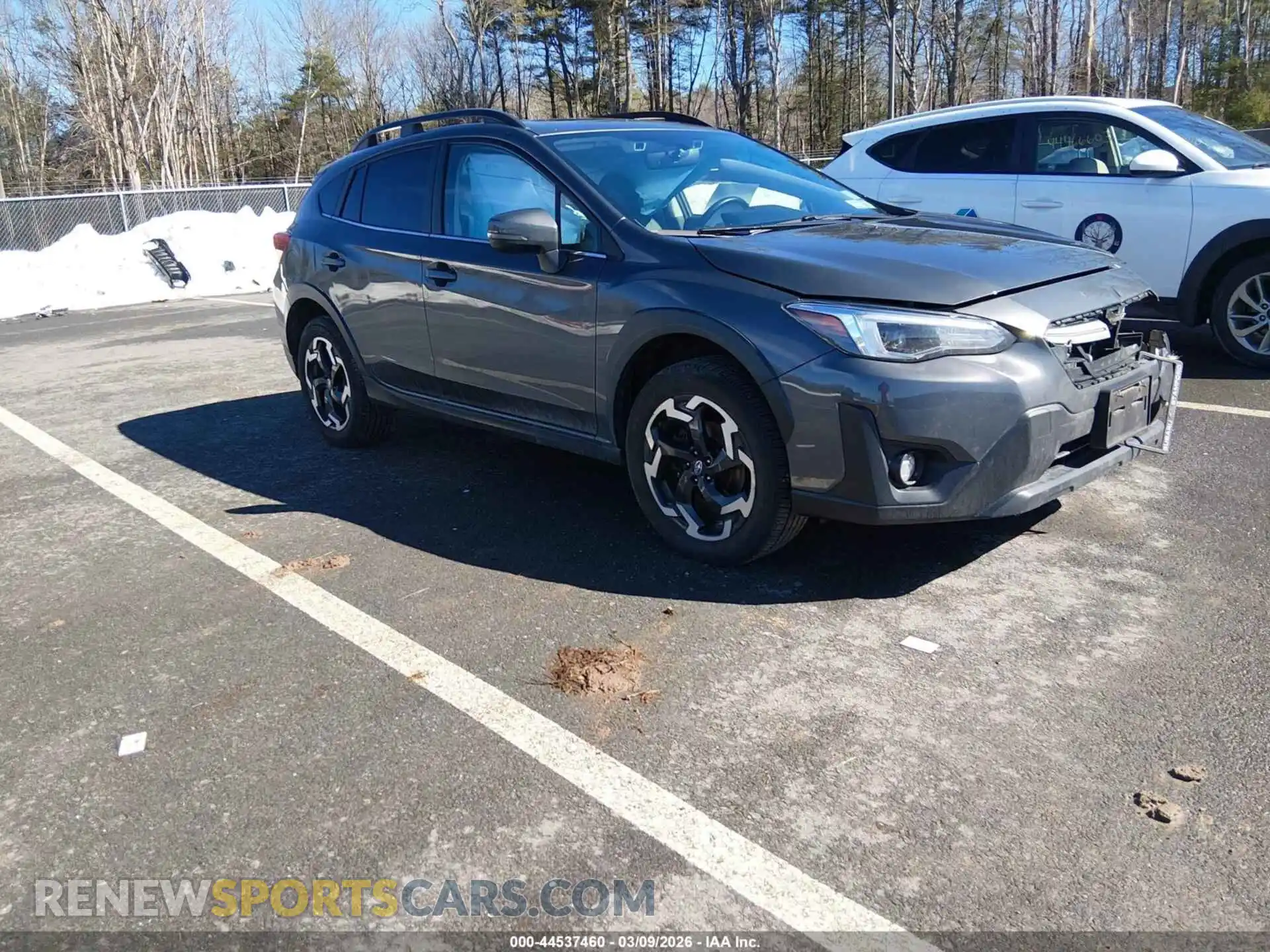 1 Photograph of a damaged car JF2GTHNC2M8257094 SUBARU CROSSTREK 2021