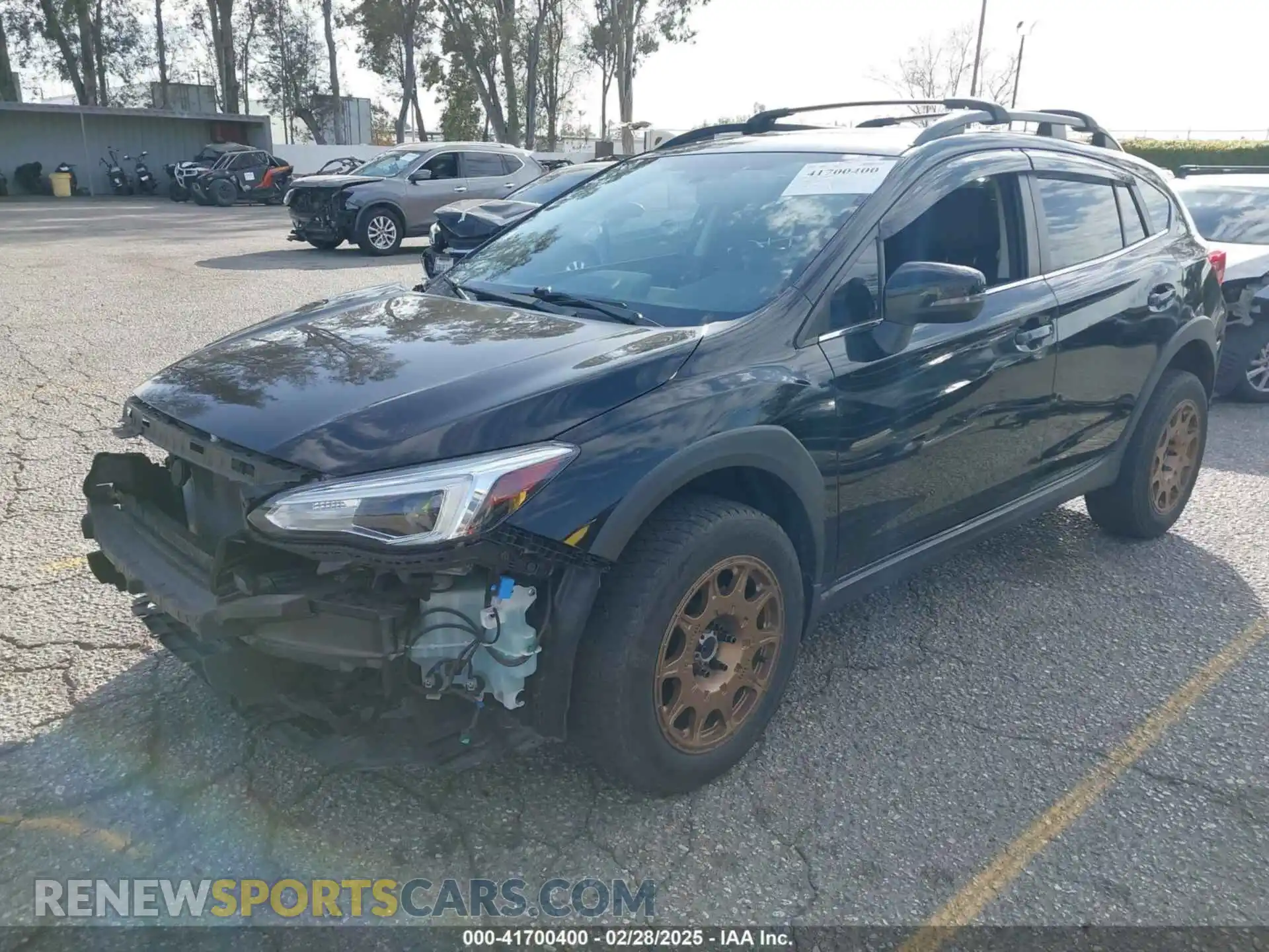 2 Photograph of a damaged car JF2GTHNC2M8296199 SUBARU CROSSTREK 2021
