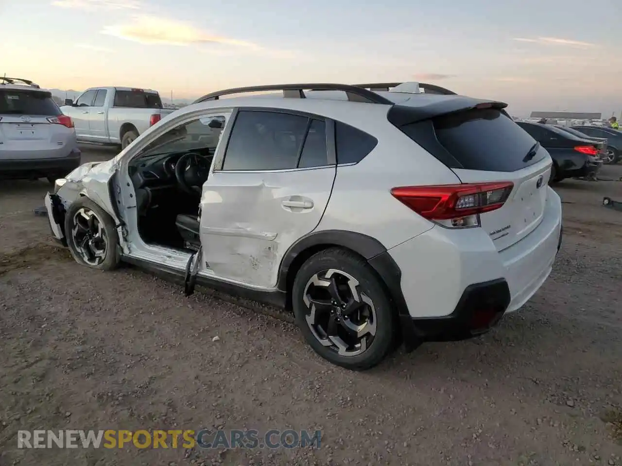2 Photograph of a damaged car JF2GTHNC2M8660640 SUBARU CROSSTREK 2021