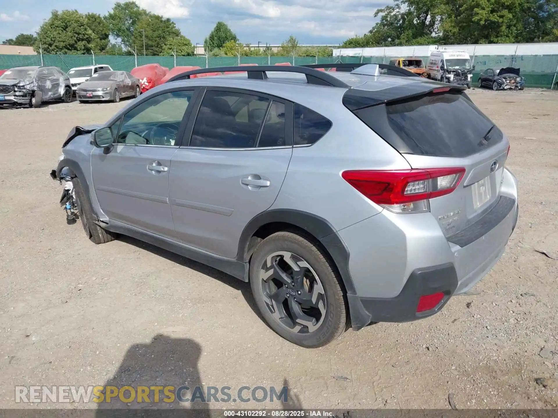 3 Photograph of a damaged car JF2GTHNC2M8679141 SUBARU CROSSTREK 2021
