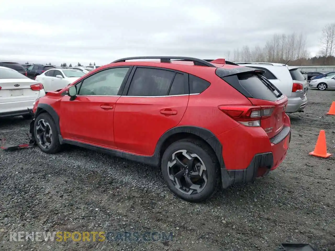 2 Photograph of a damaged car JF2GTHNC2MH327239 SUBARU CROSSTREK 2021