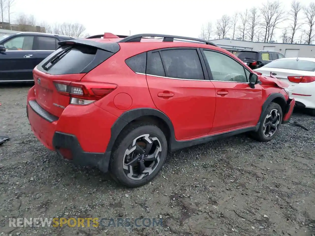 3 Photograph of a damaged car JF2GTHNC2MH327239 SUBARU CROSSTREK 2021