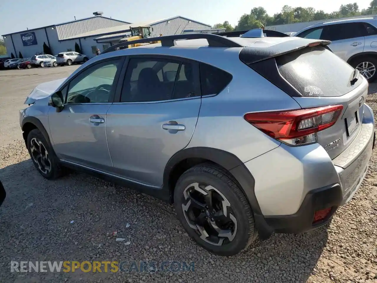 2 Photograph of a damaged car JF2GTHNC3M8297345 SUBARU CROSSTREK 2021