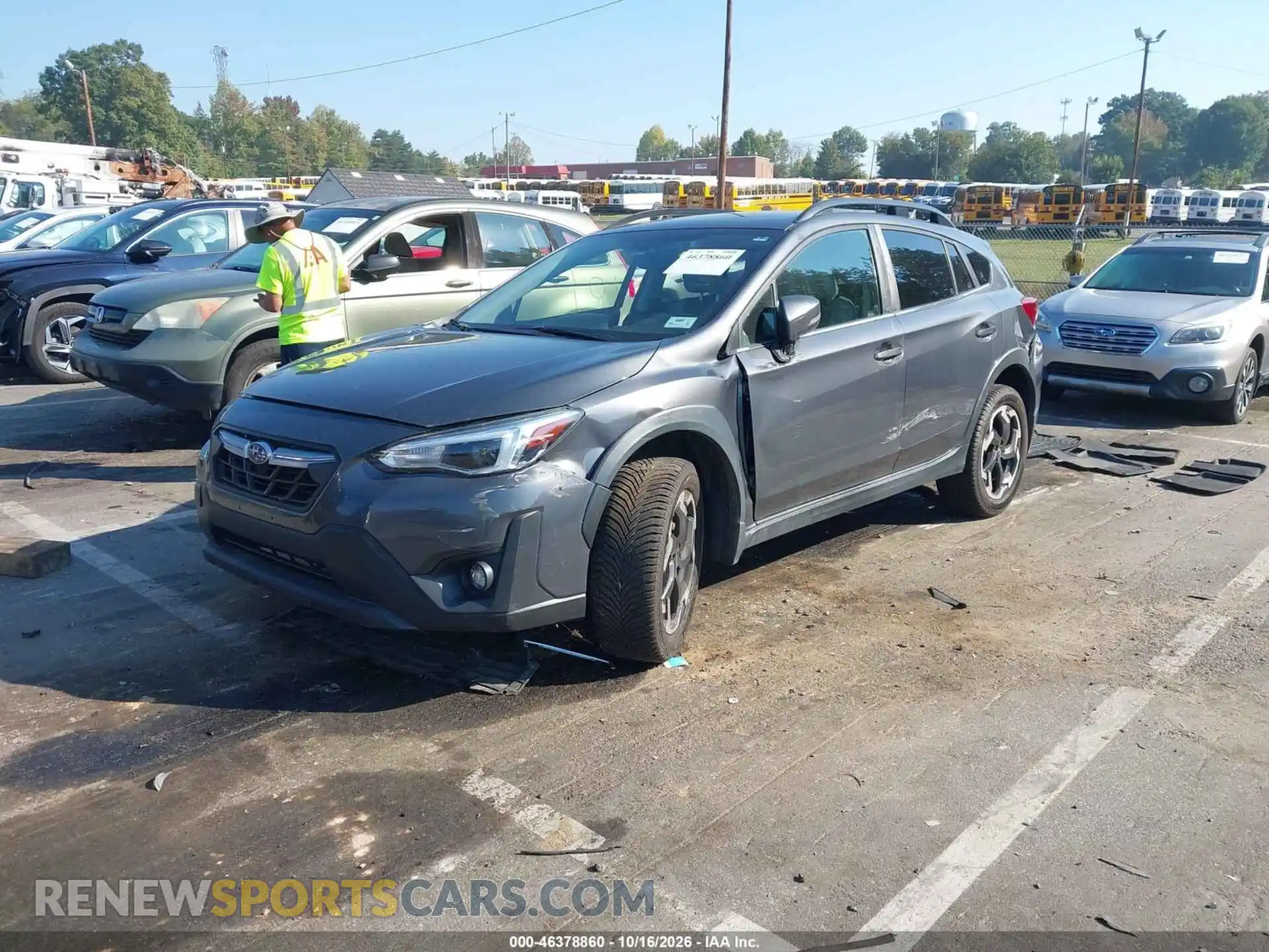 2 Photograph of a damaged car JF2GTHNC3M8299550 SUBARU CROSSTREK 2021