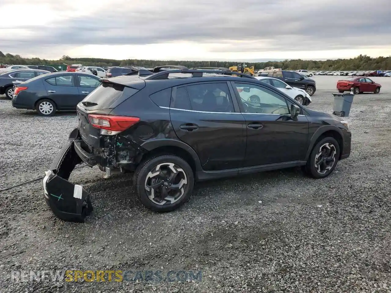 3 Фотография поврежденного автомобиля JF2GTHNC3M8380824 SUBARU CROSSTREK 2021