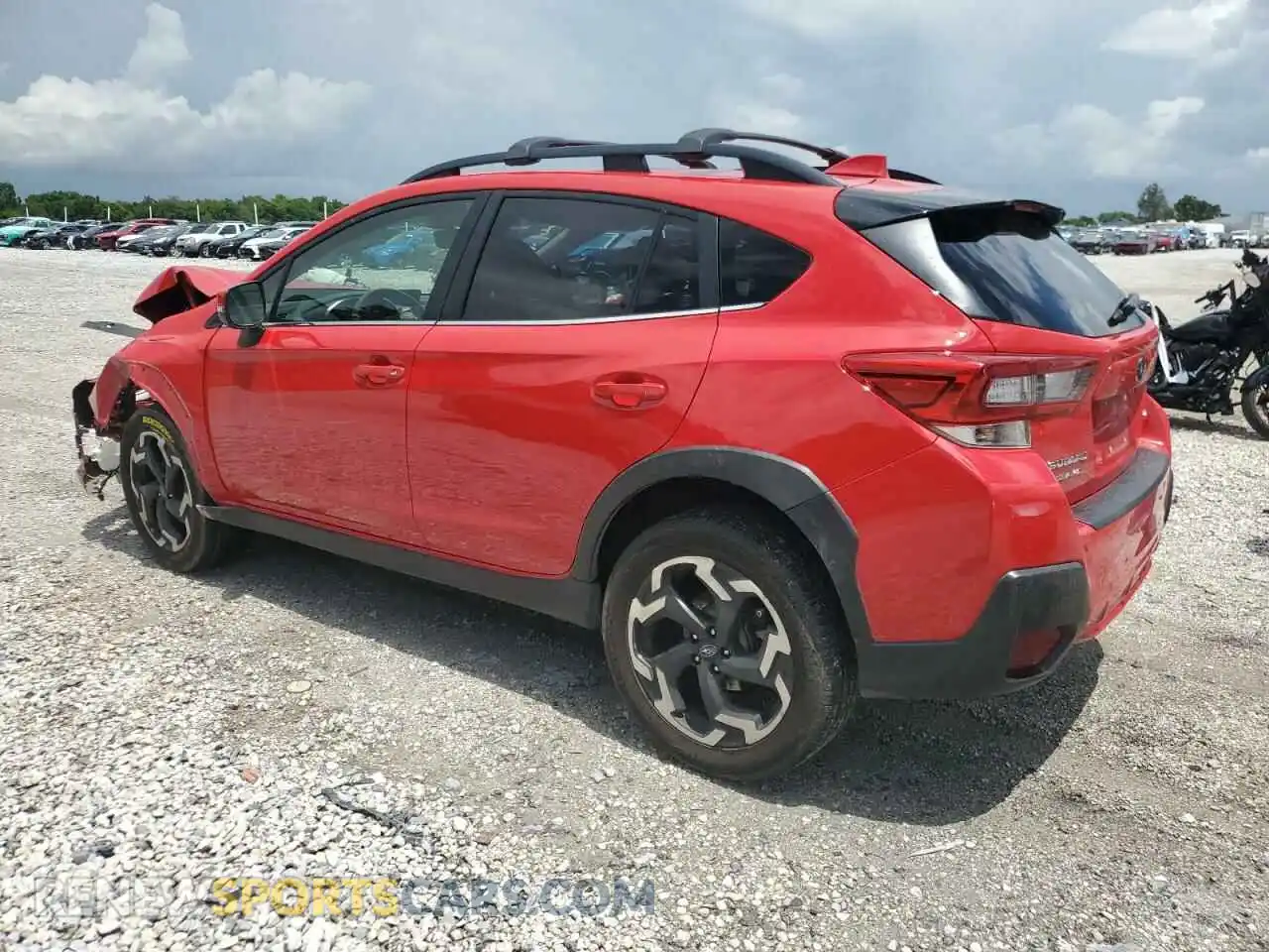 2 Photograph of a damaged car JF2GTHNC3MH300020 SUBARU CROSSTREK 2021