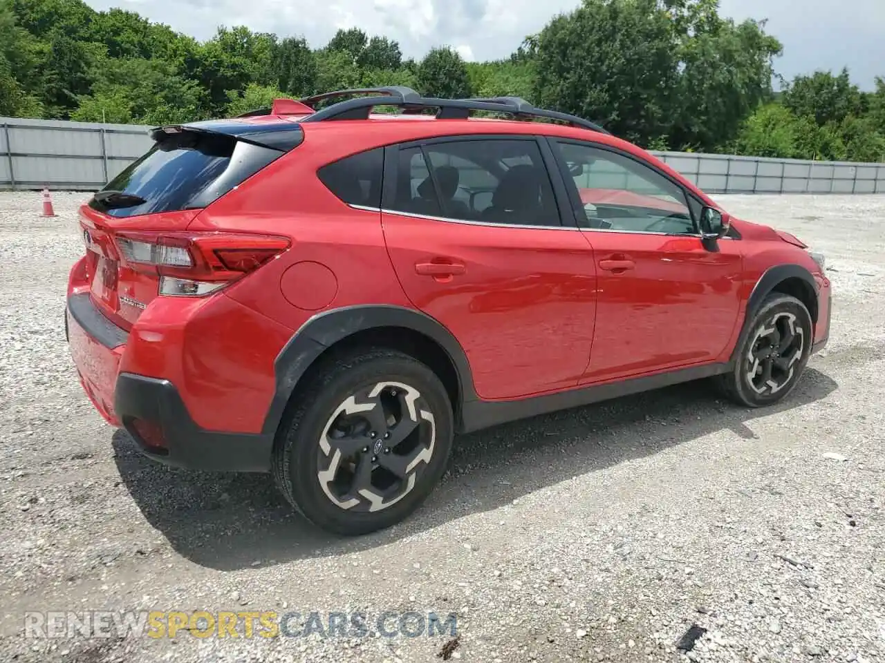 3 Photograph of a damaged car JF2GTHNC3MH300020 SUBARU CROSSTREK 2021