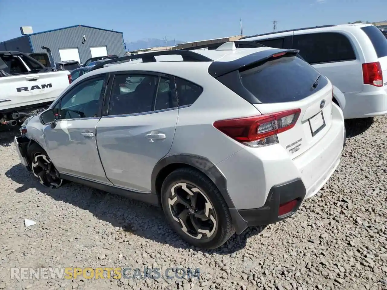2 Photograph of a damaged car JF2GTHNC3MH682906 SUBARU CROSSTREK 2021