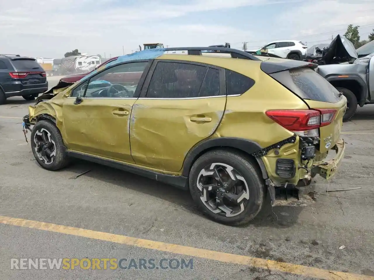 2 Photograph of a damaged car JF2GTHNC4MH273829 SUBARU CROSSTREK 2021