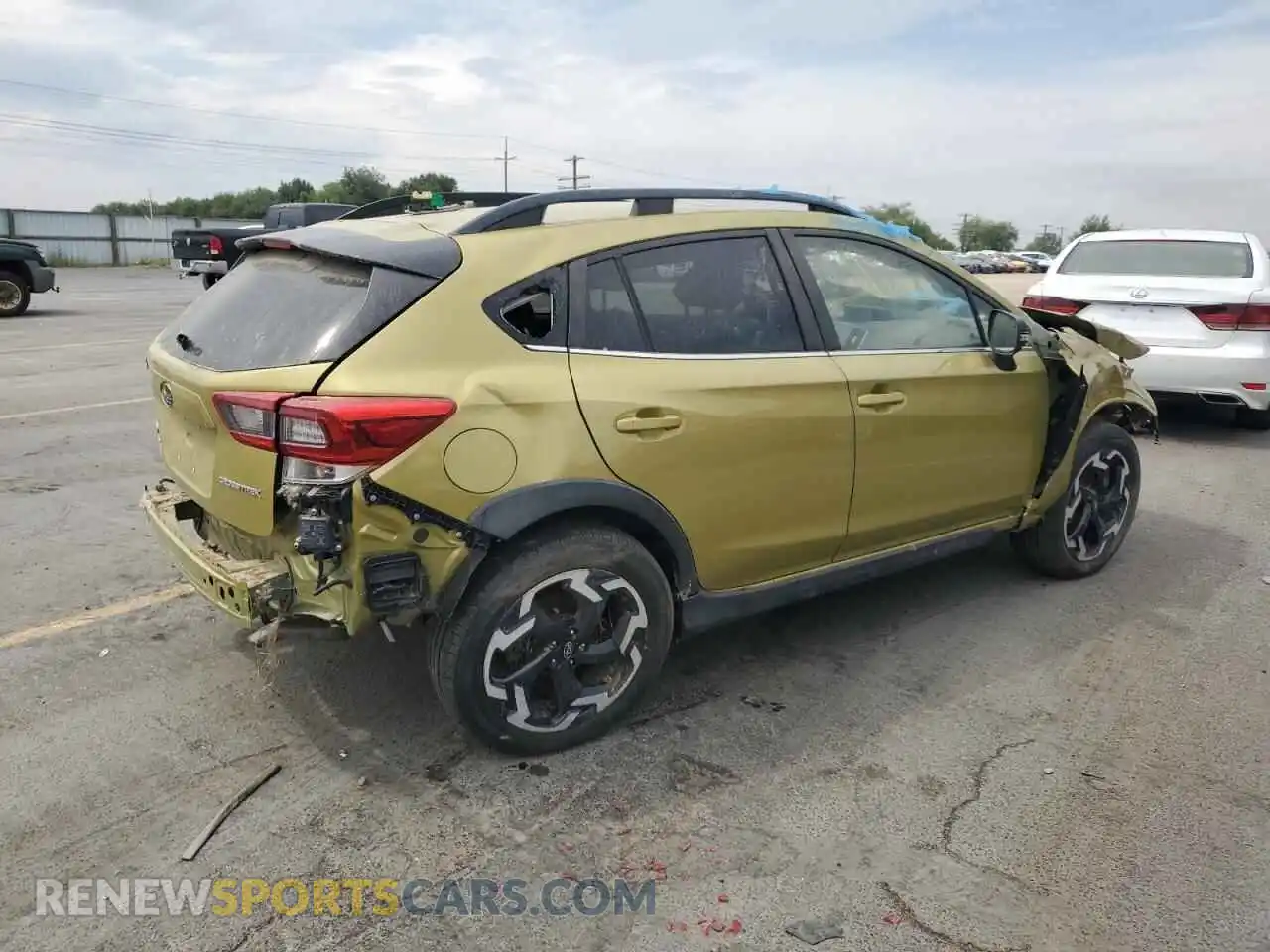 3 Photograph of a damaged car JF2GTHNC4MH273829 SUBARU CROSSTREK 2021
