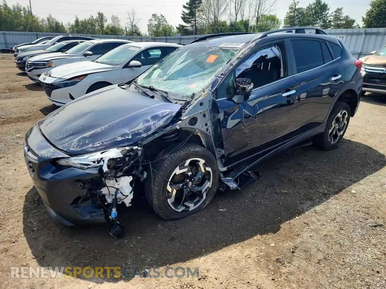 1 fotografías del automóvil dañado JF2GTHNC4MH276066 SUBARU CROSSTREK 2021