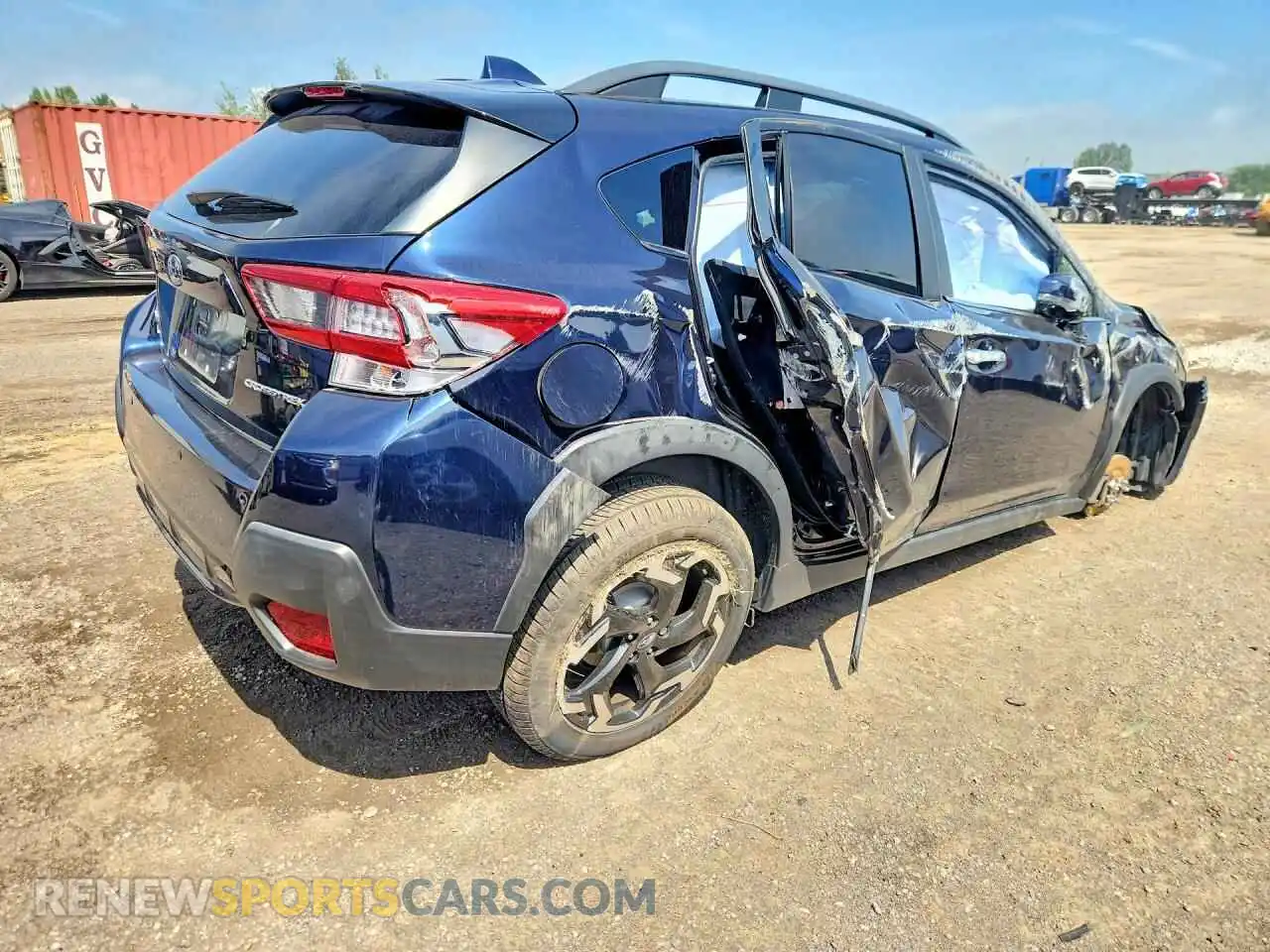 3 fotografías del automóvil dañado JF2GTHNC4MH276066 SUBARU CROSSTREK 2021