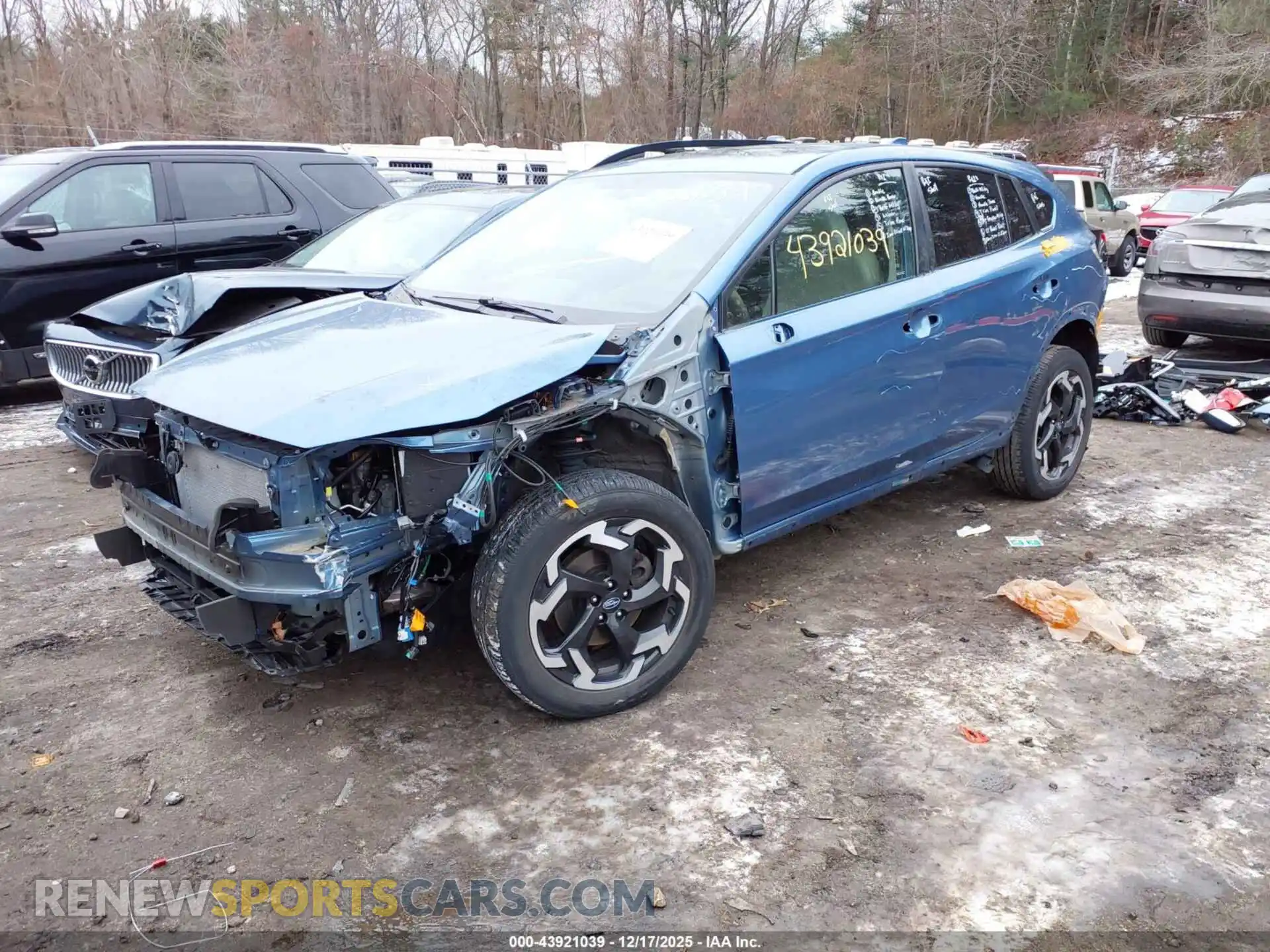 2 Photograph of a damaged car JF2GTHNC4MH685085 SUBARU CROSSTREK 2021