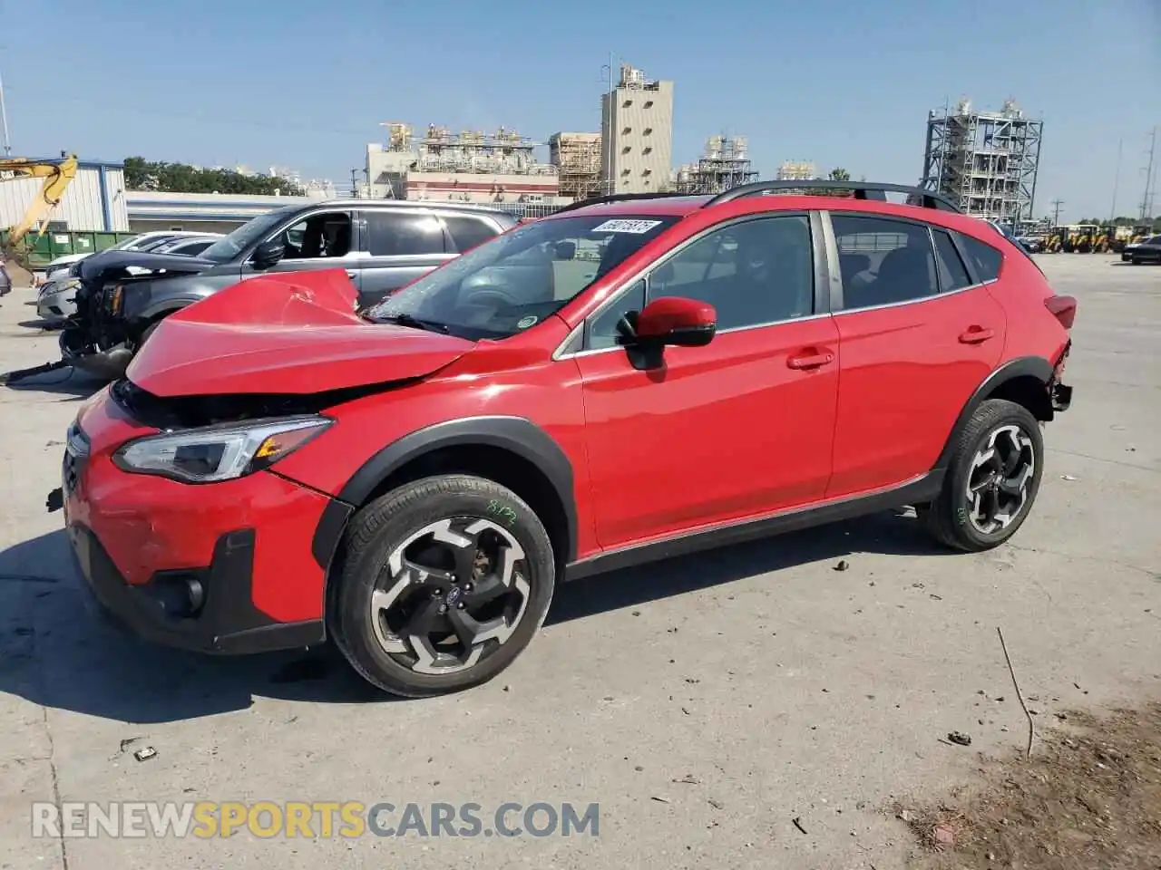 1 Photograph of a damaged car JF2GTHNC5MH389914 SUBARU CROSSTREK 2021