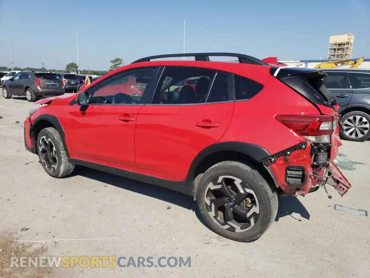 2 Photograph of a damaged car JF2GTHNC5MH389914 SUBARU CROSSTREK 2021