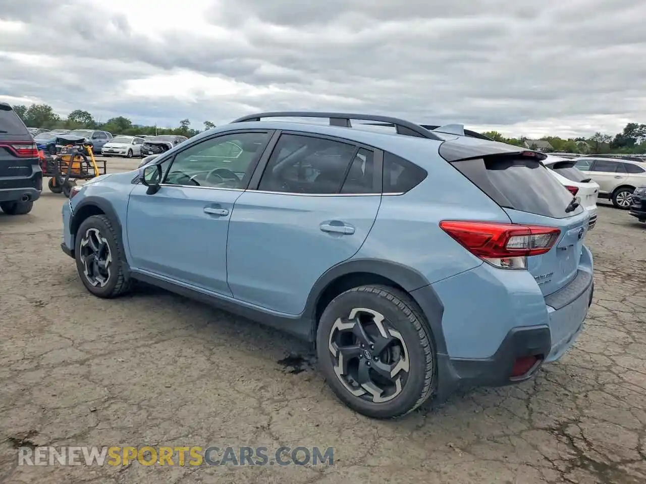 2 fotografías del automóvil dañado JF2GTHNC7MH393253 SUBARU CROSSTREK 2021