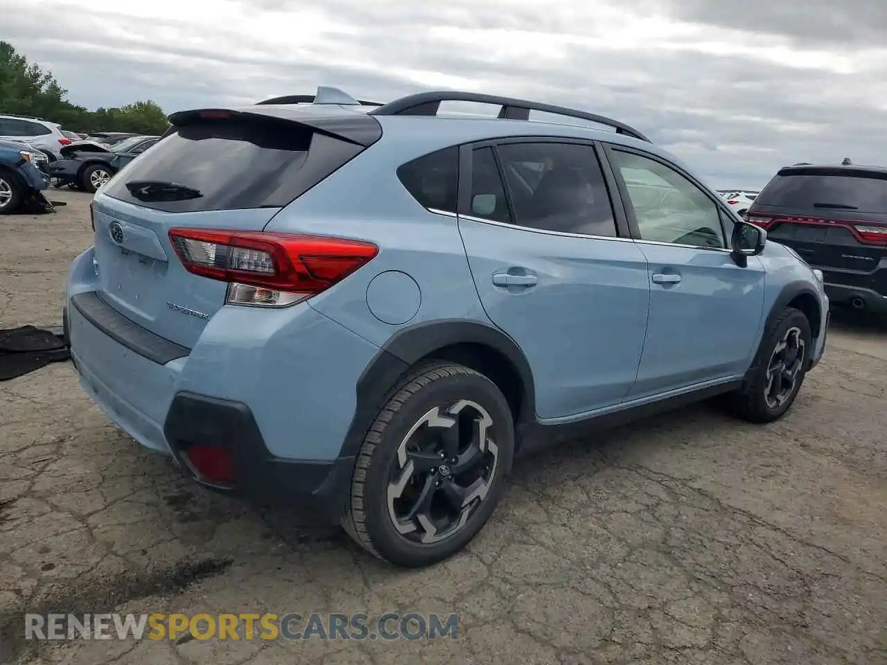 3 fotografías del automóvil dañado JF2GTHNC7MH393253 SUBARU CROSSTREK 2021
