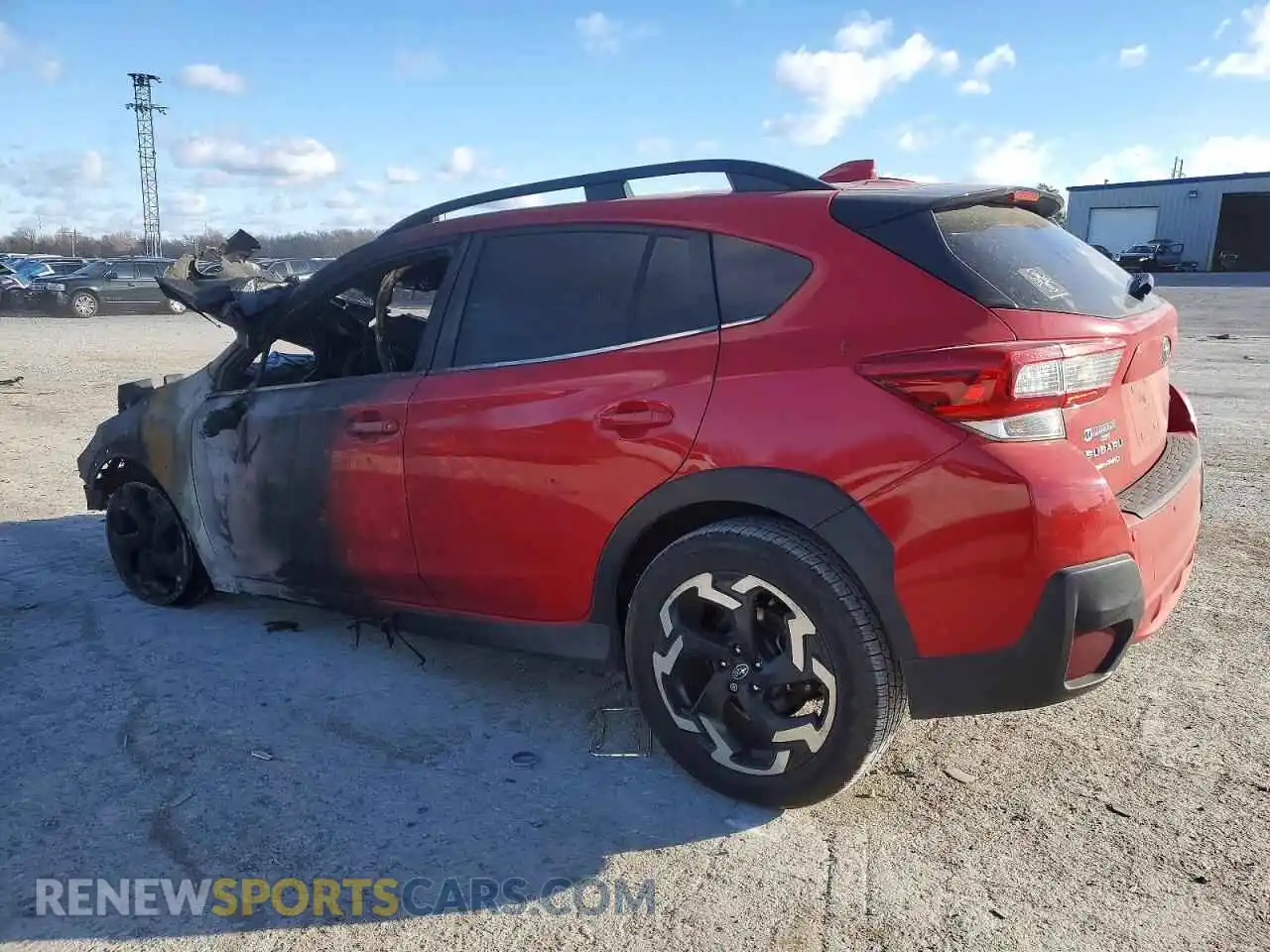 2 Фотография поврежденного автомобиля JF2GTHNC8M8672145 SUBARU CROSSTREK 2021