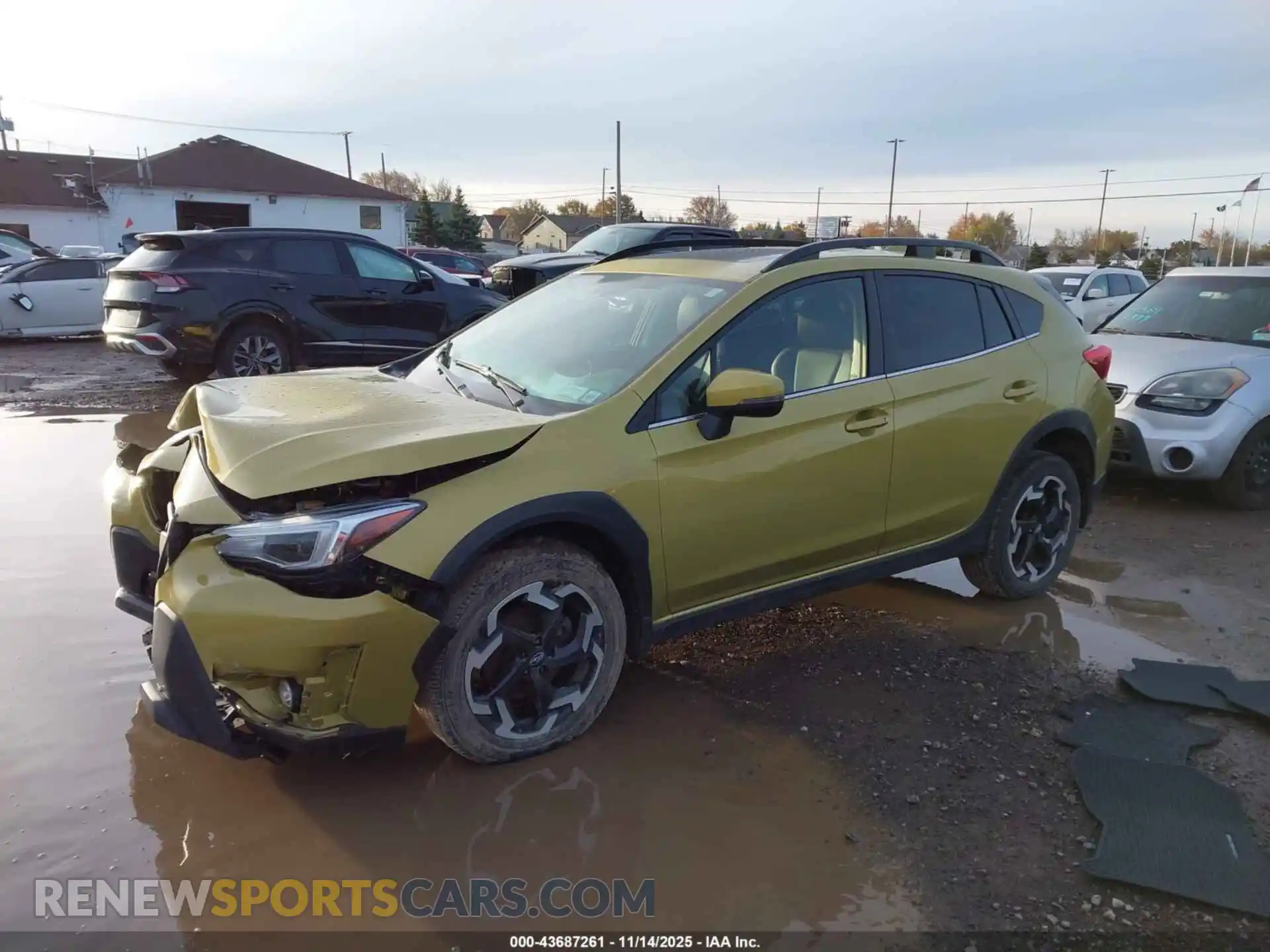 2 Photograph of a damaged car JF2GTHNC8MH286874 SUBARU CROSSTREK 2021
