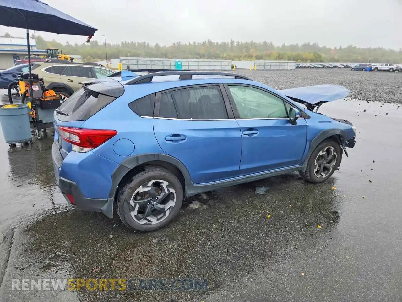 3 fotografías del automóvil dañado JF2GTHNC8MH306122 SUBARU CROSSTREK 2021