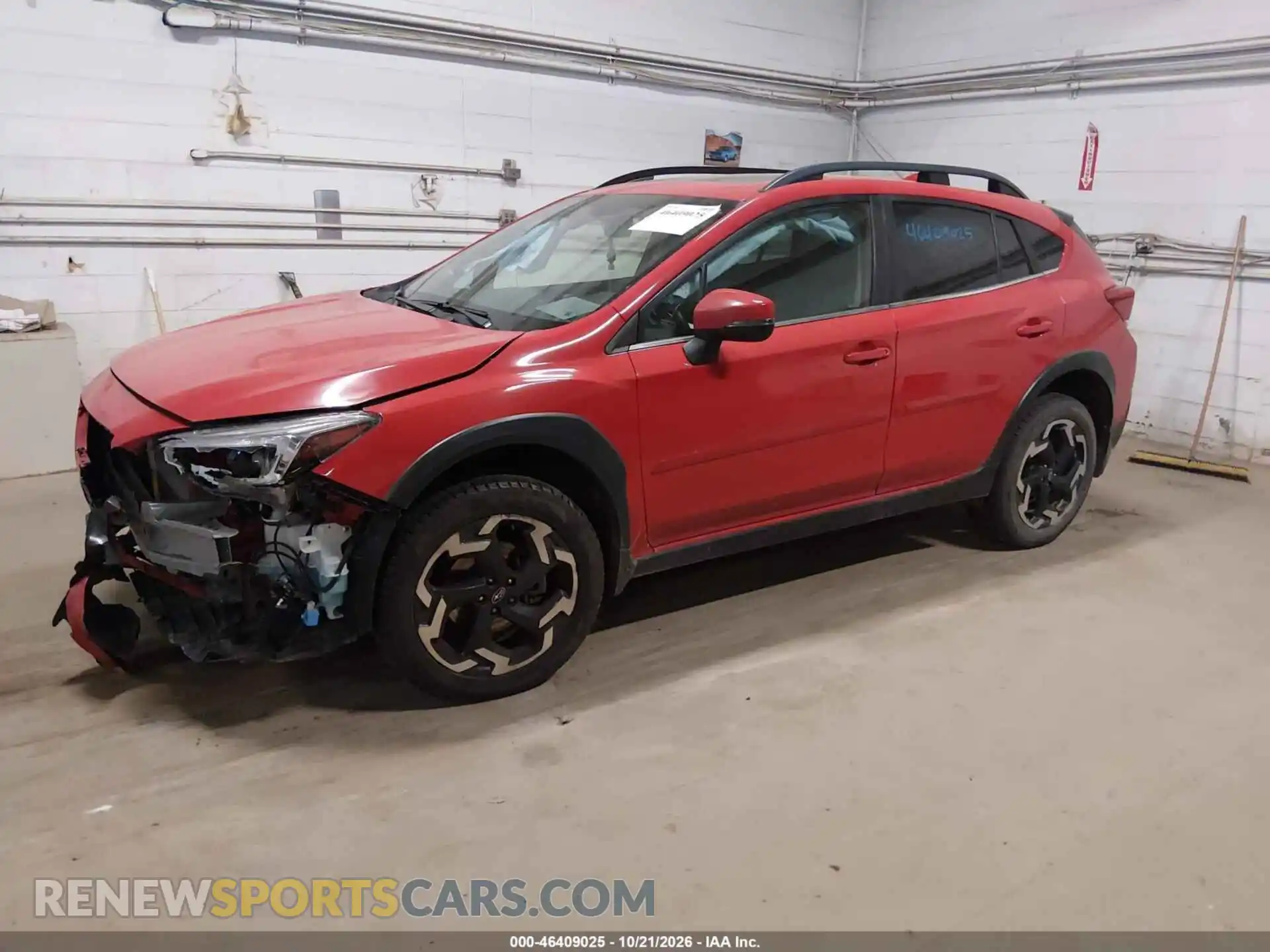 2 Photograph of a damaged car JF2GTHNC8MH395853 SUBARU CROSSTREK 2021